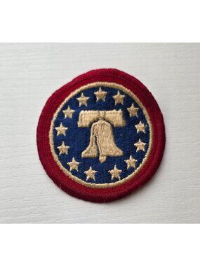 Vintage US Army 76th Infantry Division "Liberty Bell" Patch - 13 Stars